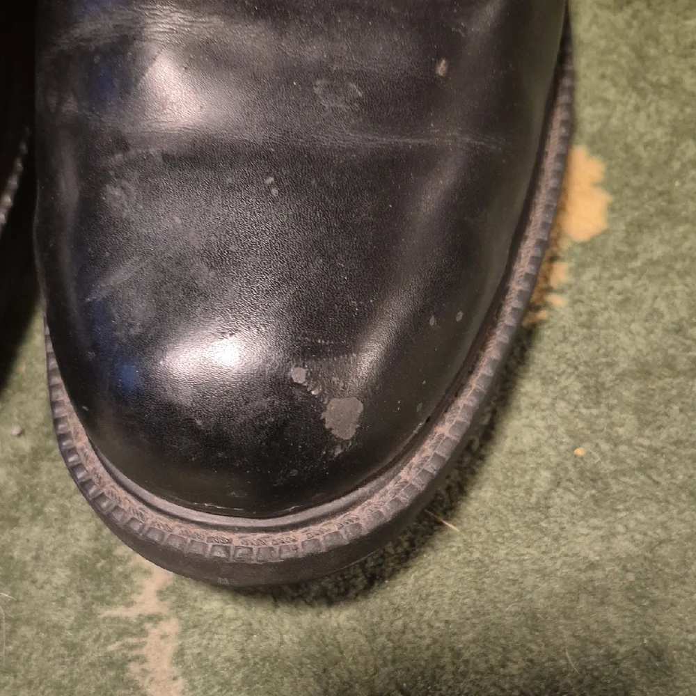 Skechers Men's Black Lace-Up Oxford Shoes